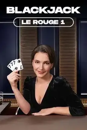 Blackjack Le Rouge 1 table by Evolution