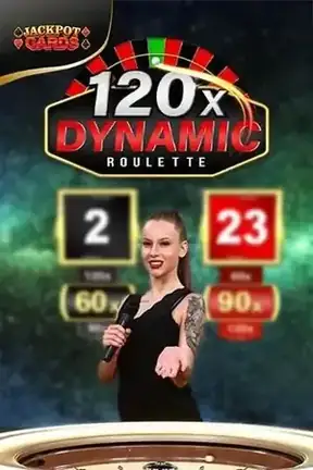 Dynamic Roulette 120x table by Pragmatic Live
